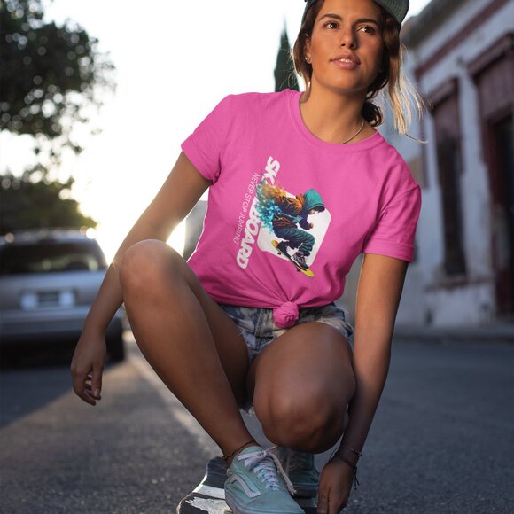 NWT - XS to 5XL & 47 Colors - Skater Graffiti Style Streetwear t-shirt - Unisex - Picture 5 of 13